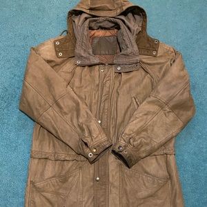 VINTAGE FreeFall REAL leather coat
